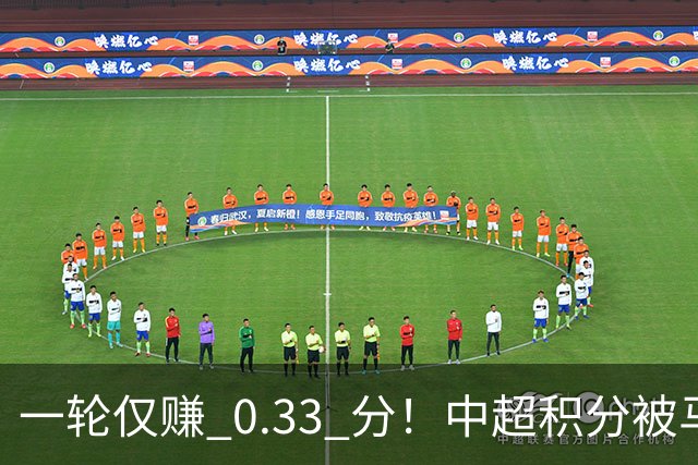 一轮仅赚 0.33 分！中超积分被马来超反超，亚冠名额一砍再砍？